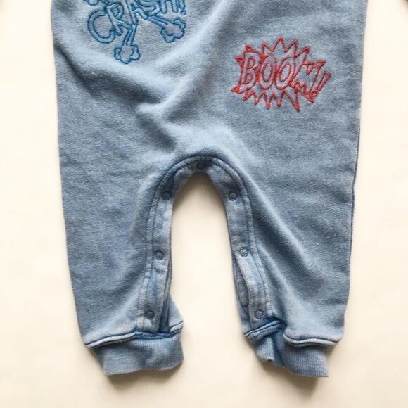 Tucker + Tate knit washed out jumpsuit VGUC  12 months - Picture 4 of 7